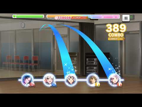 デレステ 虹 master譜面確認動画