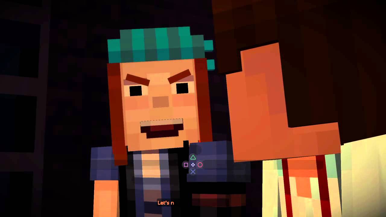 Minecraft: Story Mode meeting Ivor - YouTube