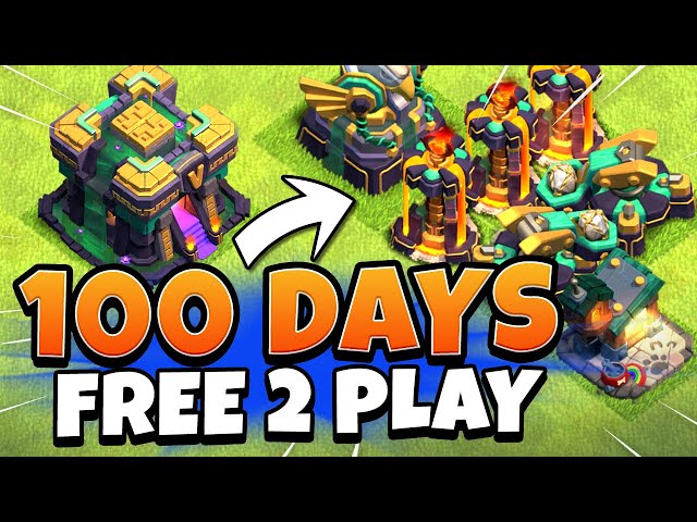 How Much Progress Can TH14 Do In 100 Days in Clash of Clans? class=