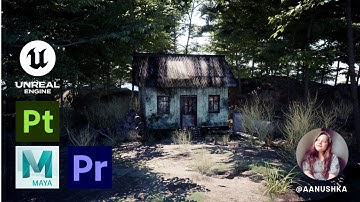 THE ABANDONED HOUSE | MAYA | SUBSTANCE PAINTER 3D | UNREAL ENGINE 5 #Unrealengine #3d #cinematic