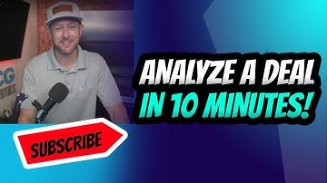 How to Analyze a Multifamily in less than 10 minutes