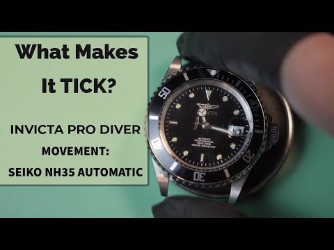 What Makes It TICK?: Invicta Pro Diver Feat. Seiko NH35 Automatic Movement