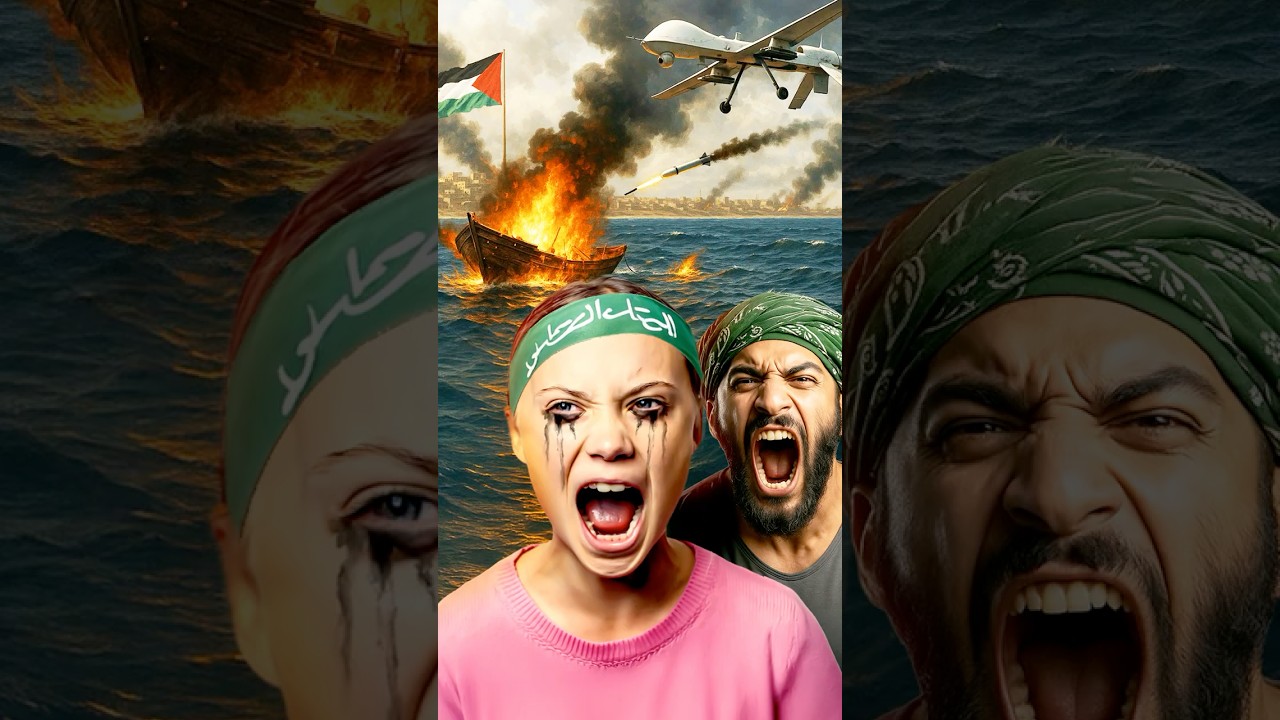 🚨HOAX: Greta Set FIRE to Her Own BOAT For Publicity?!