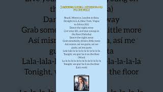 Jennifer Lopez - On The Floor(Lyrics)ft. Pitbull #viral#fyp #explore #shorts #song #viralshorts
