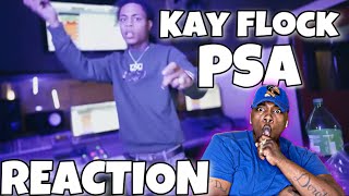 Kay Flock - PSA (Official Video) REACTION!!