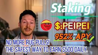 🚀 Auto Income Daily! Staked PEIPEI &amp; Earned $500+ – 900%+ APY Explosive Profit Strategy! 💸