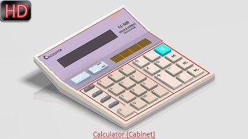 Calculator (Cabinet) (Video Tutorial) Autodesk Inventor