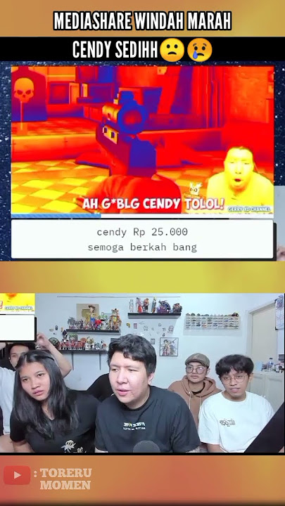 MEDIASHARE WINDAH MARAH CENDY TERDIAM! Windah Basudara