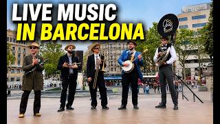 Barcelona Street Music That Made Everyone Dance 🎶