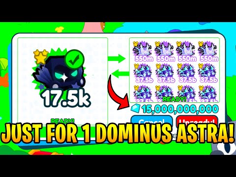 What People Trade For a DOMINUS ASTRA in Pet Simulator X