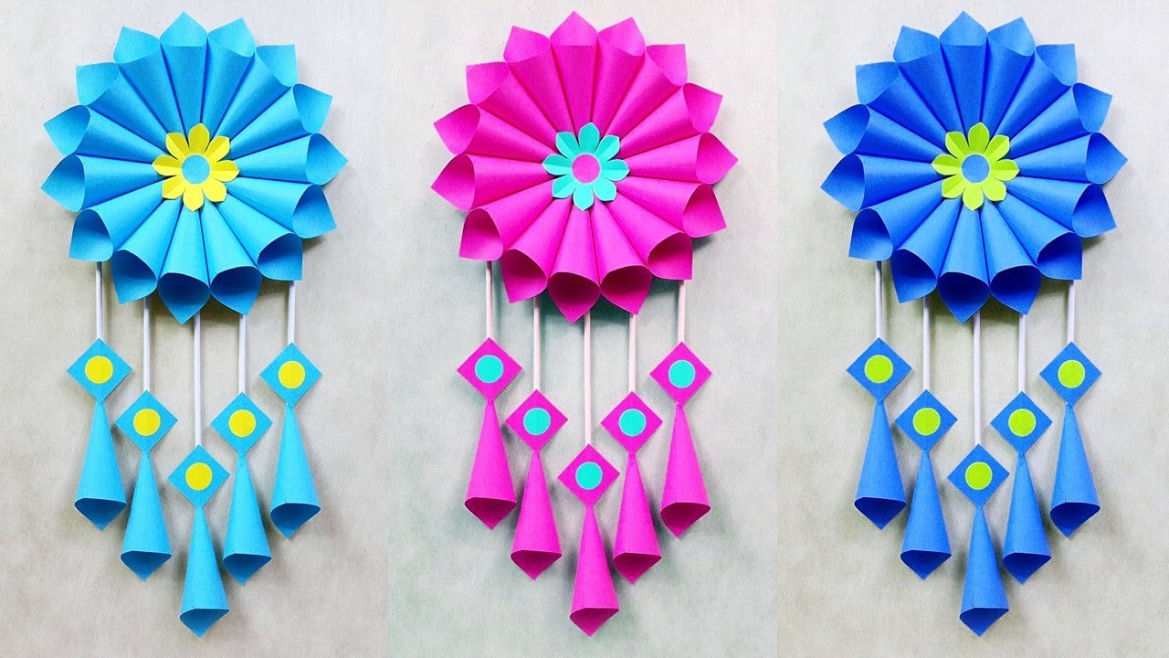 Mudah dan Cepat‼️ Membuat Hiasan Dinding Cantik dari Kertas Origami dan Kardus