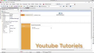 6 How to edit and rename the Ribbon Tab or  in delphi كيفية تحرير وإعادة تسمية علامة التبويب الشريط