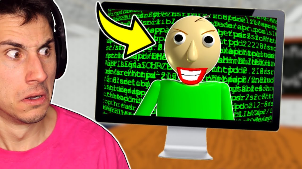 Baldi is HACKING? [Baldi's Basics] [Mods]