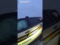 Trooper nearly pinned between a vehicle and guardrail after another car hit his patrol vehicle