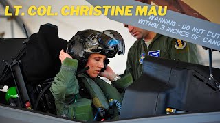 America's first female pilot of the F-35 Fifth-Generation Fighter Jet