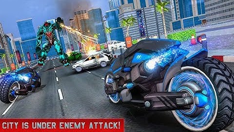 US Police Transform Robot Car: Real Robot Car Game