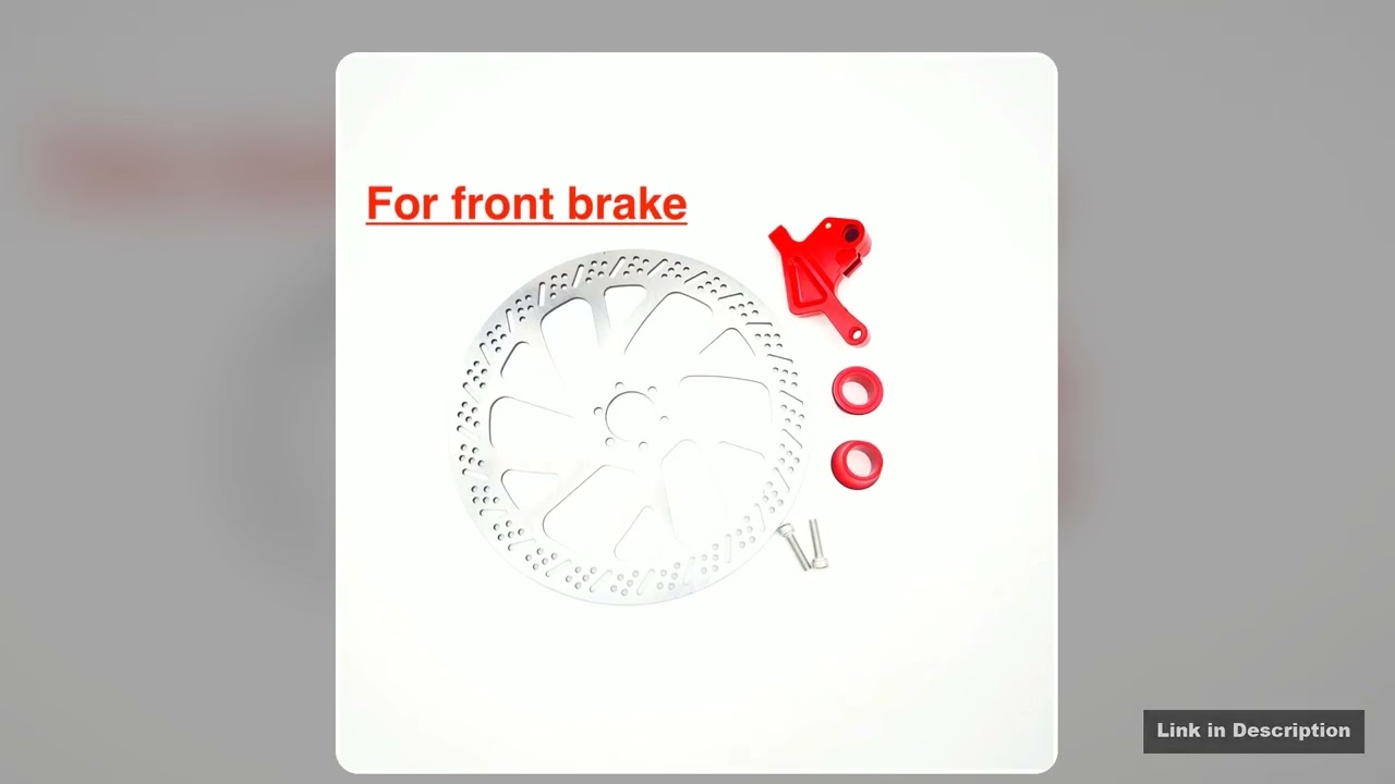 Talaria Light bee Eride Mod Upgrade to Ultra bee Brake Front wheel Caliper Adapter Lightweight AL C