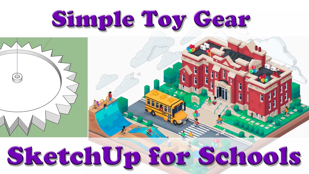 Creating a Gear in SketchUP