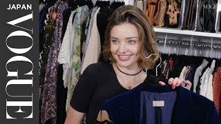 ミランダ・カー、お気に入りが詰まったワードローブを公開！｜Inside The Wardrobe | VOGUE JAPAN