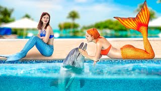 Good Mermaid vs Bad Mermaid / 19 Funny and Awkward Moments