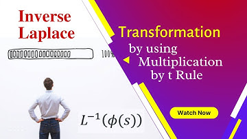 Inverse Laplace Transfrom using Multiplication by t Property