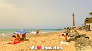 Gran Canaria Maspalomas 32°C Calima Weather Special | We❤️Canarias