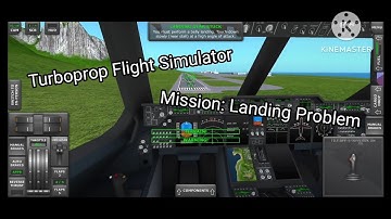 Turboprop Flight Simulator | Airbus A400M - Mission: Landing Problem