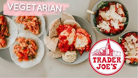 What I Eat In A Day - Trader Joes Vegetarian