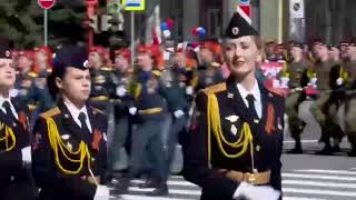 Кузбасские полицейские приняли участие в праздничном параде в честь 79-летия Великой Победы
