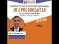 Rebooting India - Innovation &amp; Special Opportunities - AIF &amp; PMS Conclave 1.0