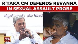 Do You Have Any Evidence On That?: Karnataka CM Siddaramaiah Defends Revanna In Sexual Abuse Case