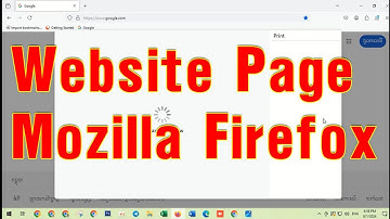 How To Print a Website Page on Mozilla Firefox Browser [Guide] 2024