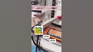 Automatic screen printing machine for license plate 2 colors printing