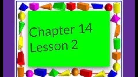 My Math Flip Chapter 14 Lesson 2