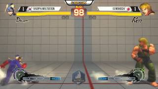 USF4 R/Kappa Infilatrtion [Decapre] vs EG Momochi [Ken] Stunfest 2015