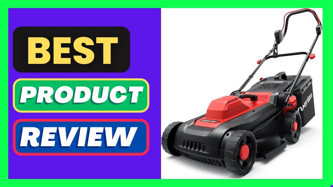UN 14-Inch 2IN1 Electric Lawn Mower