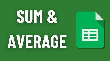 Google Sheets SUM & AVERAGE Formula in 30 Sec | Quick Tutorial Hindi