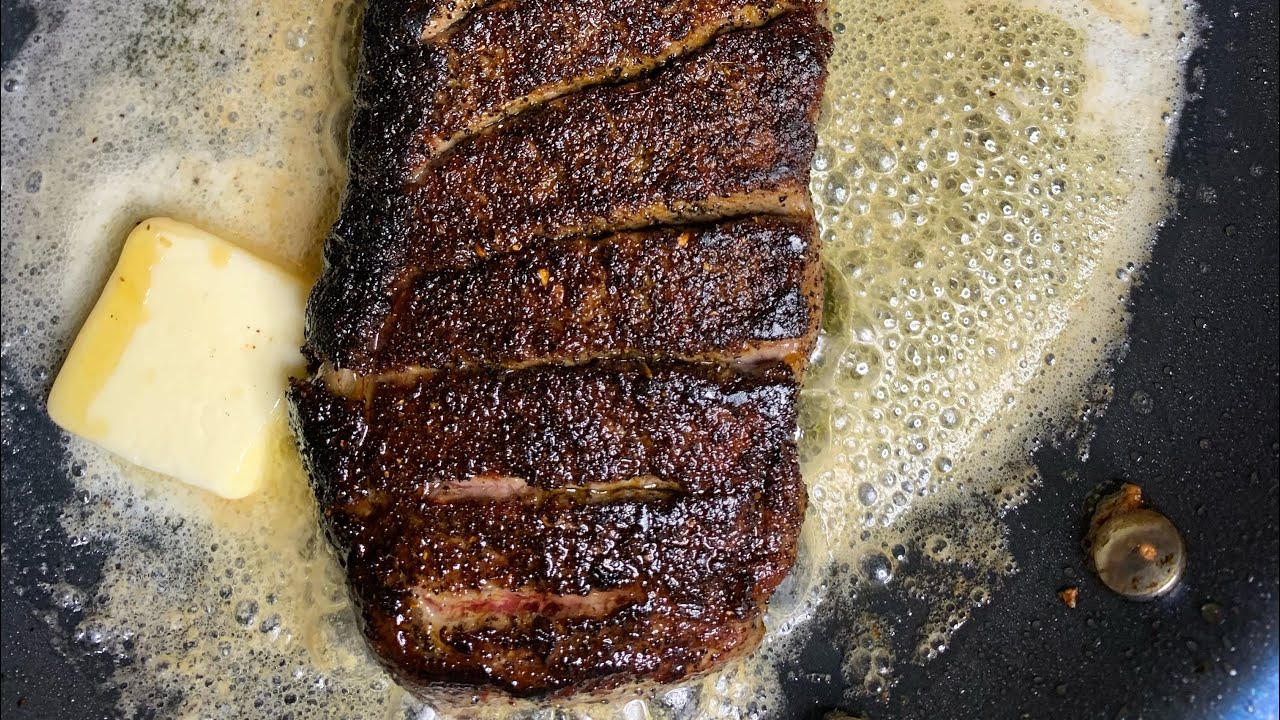 Unpopular opinion: you don't need a cast iron pan to get a good sear on  your steak : r/steak