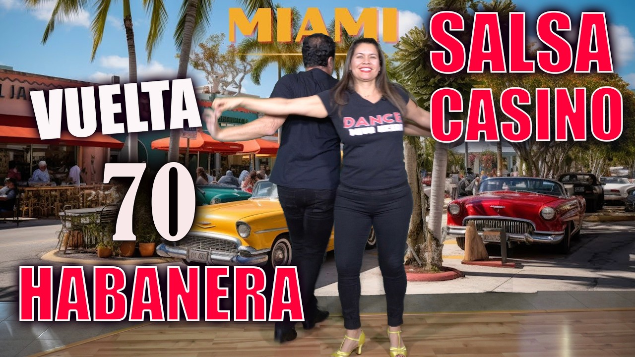 Tienes que aprender YA esta vuelta de SALSA! 70 HABANERA.