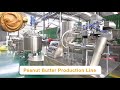 Peanut butter production line from a to z