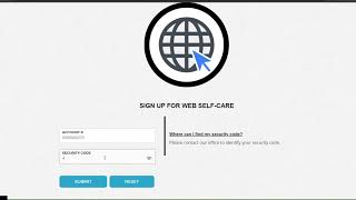 Web Self Care Registration   Updated
