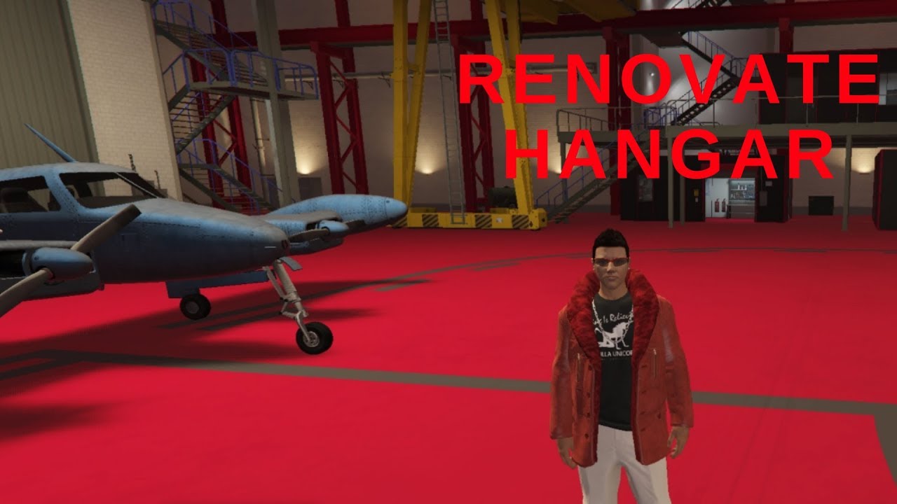 Grand Theft Auto 5 Online Renovate Hangar (GTA 5 Online