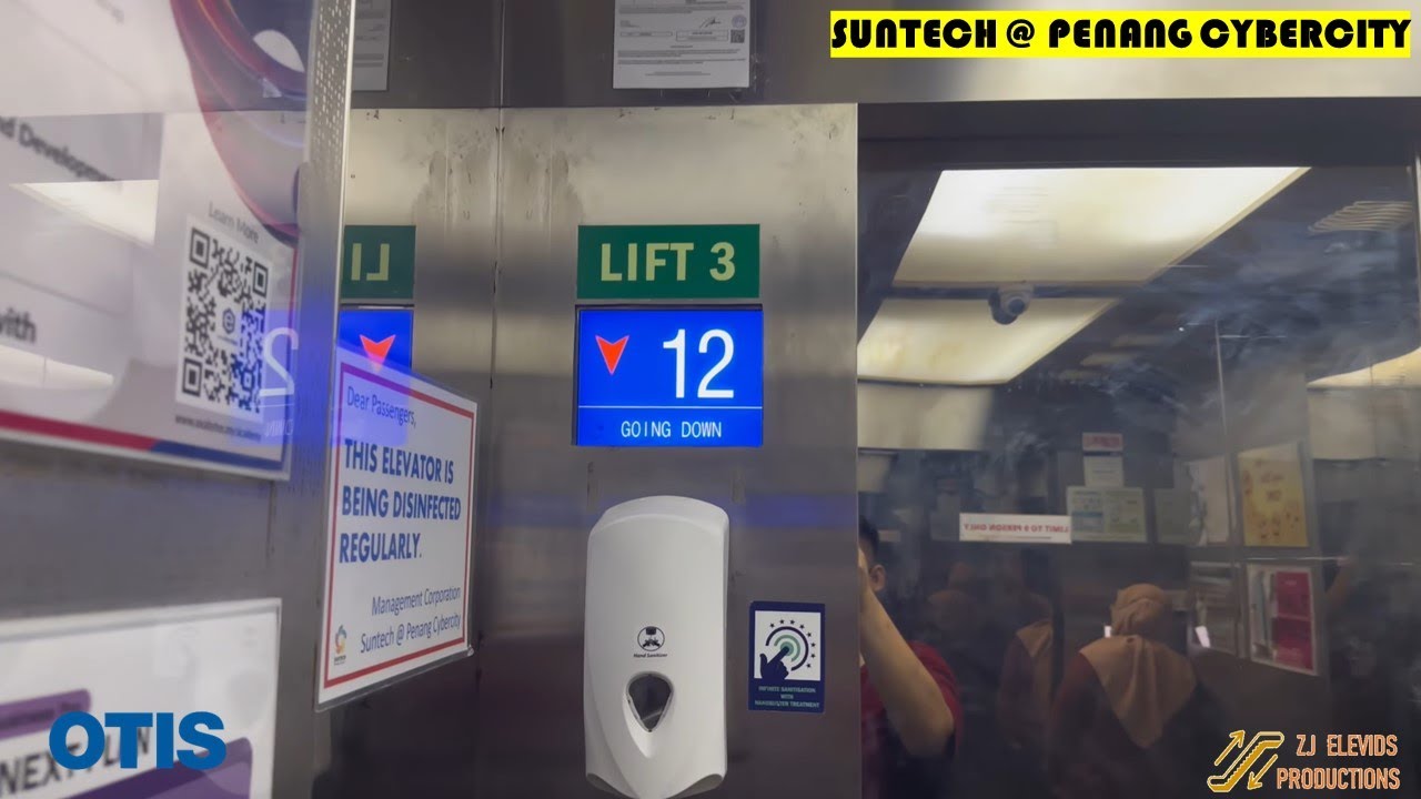 OTIS Elevators at Suntech Penang Cybercity, Bayan Baru, Penang