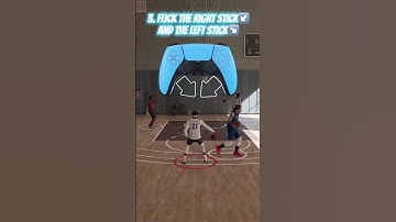 HOW TO DO THE MISDIRECTION BEHIND THE BACK ON NBA 2K23✅👍🏾 #nba2k #nba #2k23 #shorts #fyp #viral