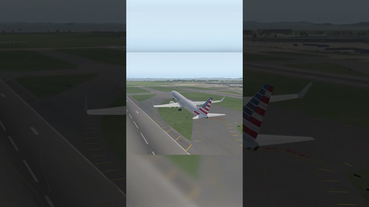 Prosperous Takeoff: American Airlines Boeing 737 at Incheon International Airport, South Korea 