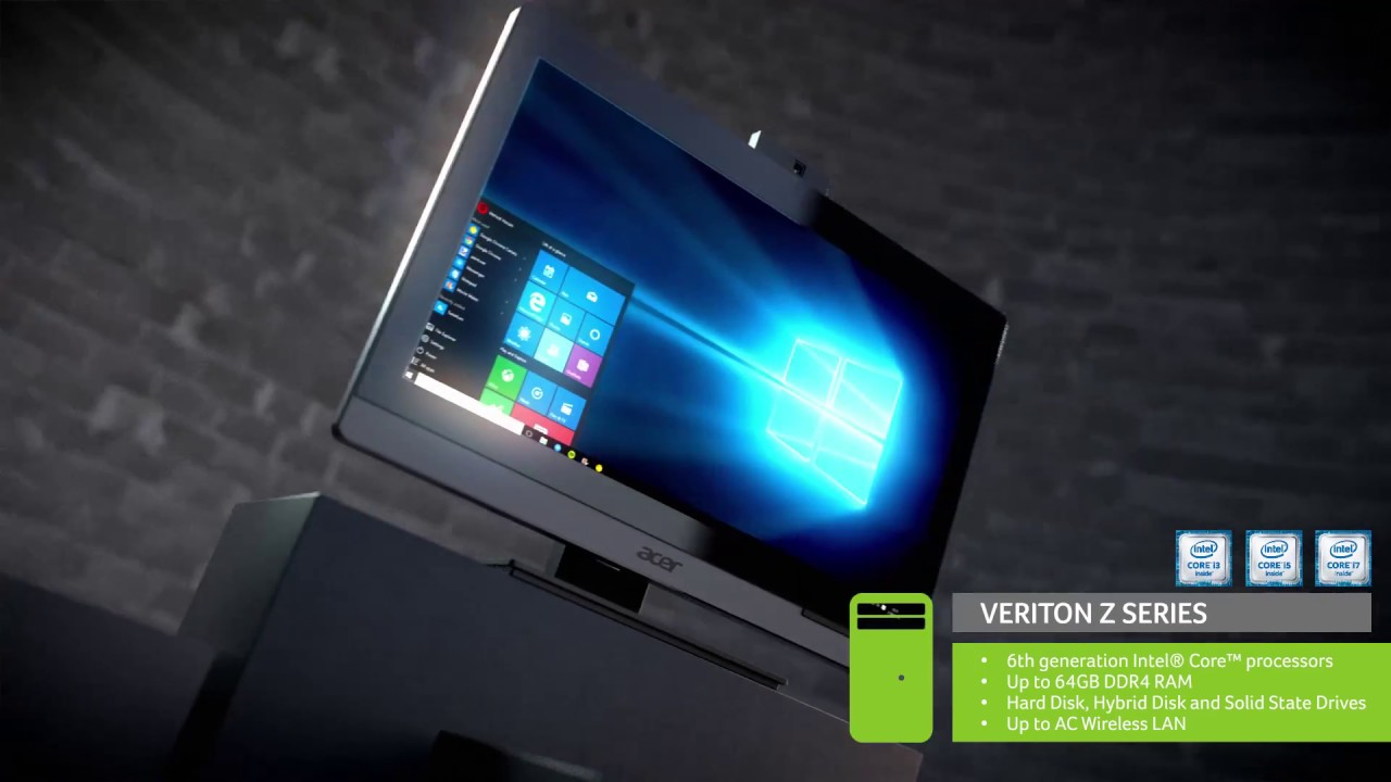 Acer Professional Desktops: Veriton Z series - YouTube