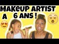 Makeup artist a 6 ans 
