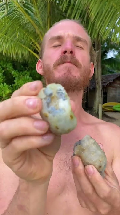 This fruit is called Vomit fruit or Noni🤢