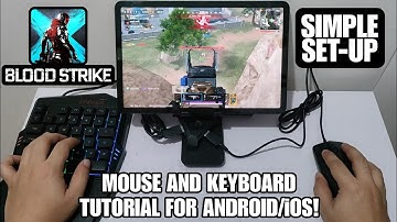 BLOOD STRIKE WITH MOUSE AND KEYBOARD TUTORIAL FOR ANDROID/iOS! | XIAOMI PAD 5!