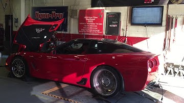 Supercharged C5 Corvette With Methanol Dyno